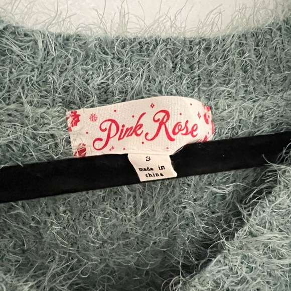 Sage - Eyelash Sweater - Picture 4 of 4